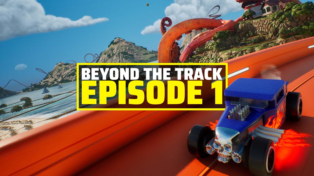 HOT WHEELS Infinite Rush cars racing through a toy-scale open world at high speed